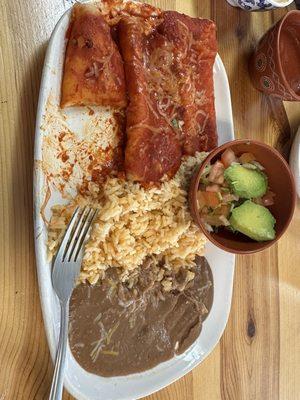 Enchilada dinner