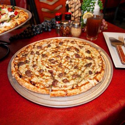 The Steakhouse pizza