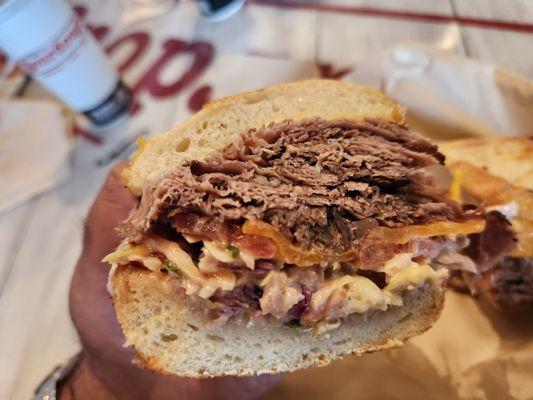 Brisket, Coleslaw & Tomato!