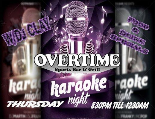 Tue & Thur night Karaoke