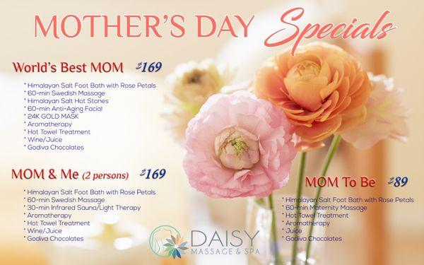 Mother's Day Specials