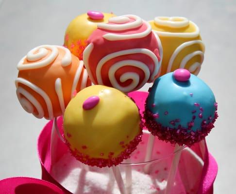 Summertime Cake Pops