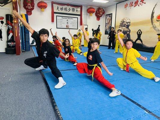 Kids kungfu