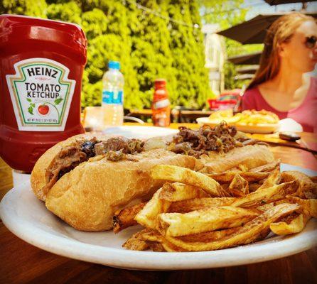 Steak and Cheese Sandwich