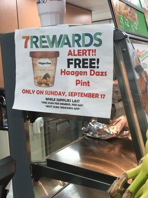 Free ice cream!