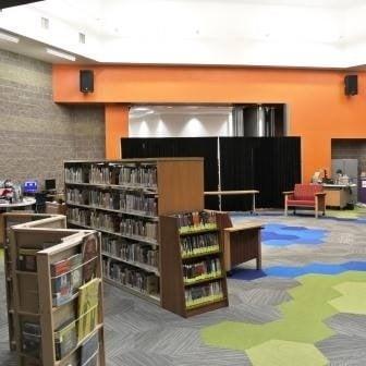 Newly remodeled children's library!