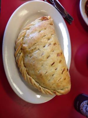 Salmon Deluxe Calzone