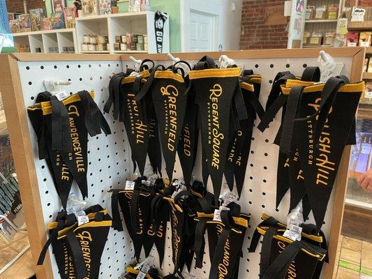 Pennants for each Pittsburgh neighborhood