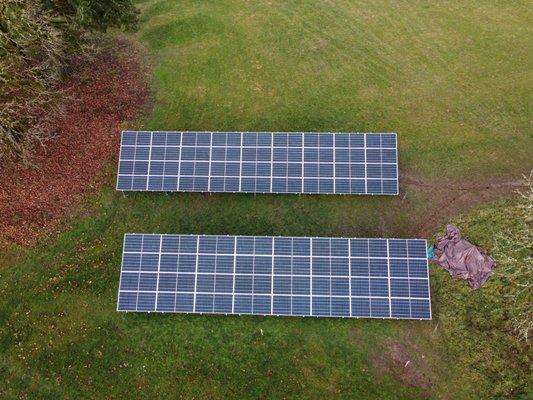 Ground mount solar