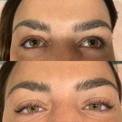 Before & After Lash Lift & Tint