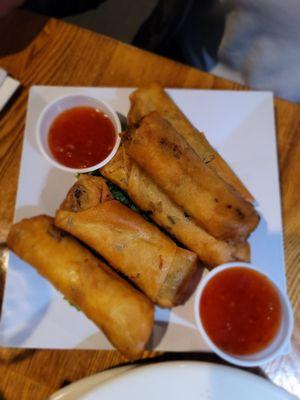 Beef egg rolls