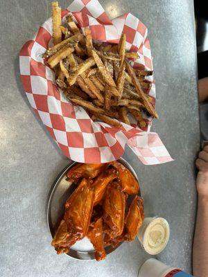 Parmesan fries