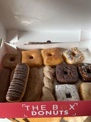 Box of classic donuts