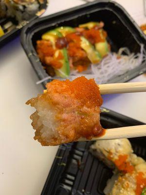 Crispy Rice with Spicy Tuna