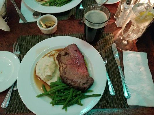 Prime Rib is only $20 on Fridays. Makes for a great and inexpensive date night.