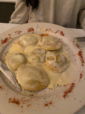 Mushroom Ravioli