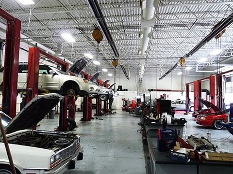 Lighting Retrofit for Dearholt Autocare