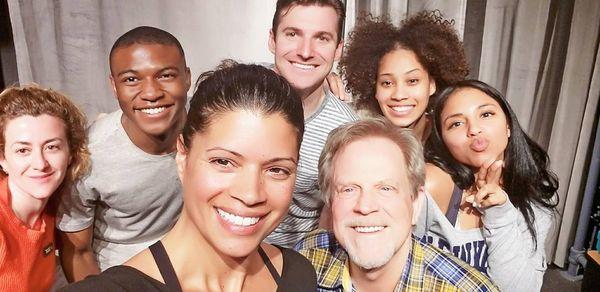 Studio graduate actress Andrea Navedo, "Jane the Virgin" with Meisner master instructor James Price