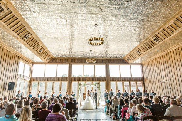 Indoor Ceremony, Heat and AC