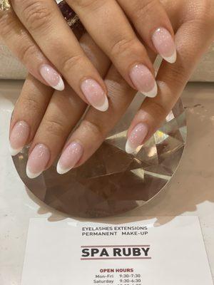 UVgel french nails