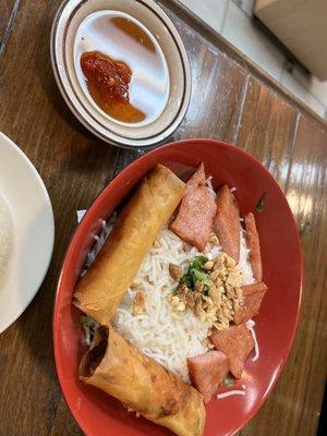 Pork meatball vermicelli