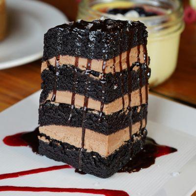 Seven Layer Chocolate Cake