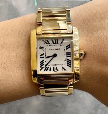 Cartier Tank Fracaise 1821