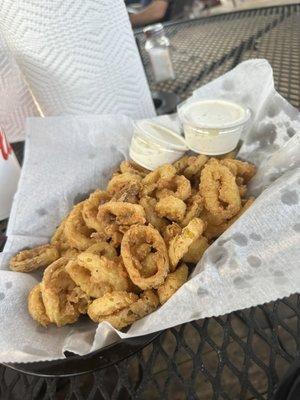 Fried banana peppers