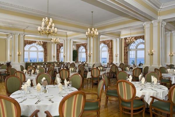 Dine in our historic waterfront Chesapeake Dining Room for Dinner or host a party!