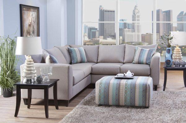 NEW Serta Linen Sectional ONLY $849. Retail $1299 overstock item. We can deliver to you as well and we offer FREE layaway. Call 850-545-7112