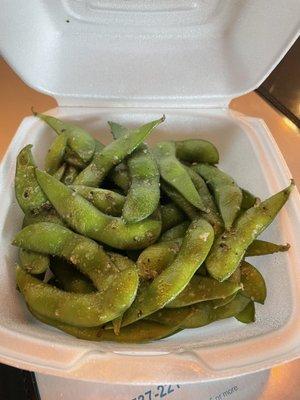 Garlic edamame