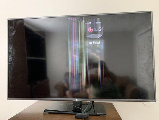 2nd broken tv