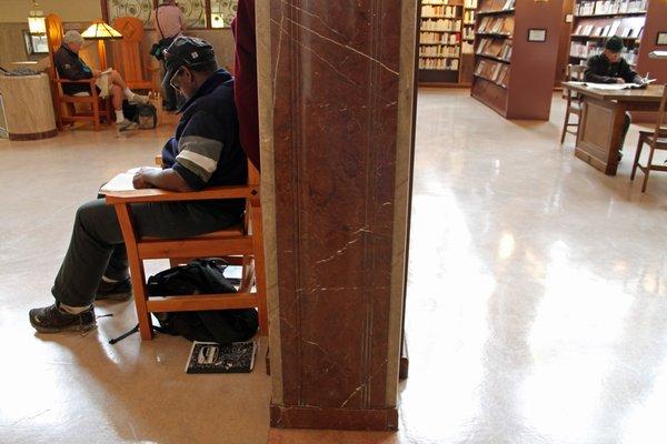 Exploring the library in 2012