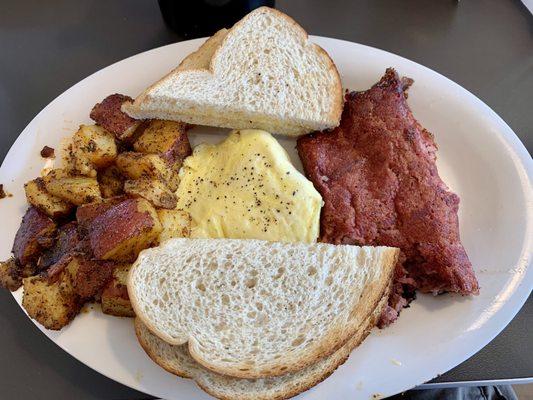 Corned Beef Hash with Eggs