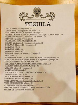 If tequila is your thing; Oh Taco is your place.