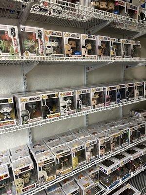 Funko Pops.