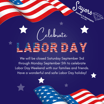 We will be closed Sat 9/3 through Mon 9/5 to enjoy the Labor Day holiday. Have a fun and safe weekend!