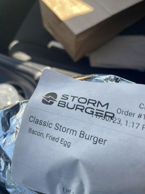 Storm Burger