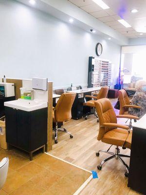 Salon under complete renovation to serve you cleaner and better!