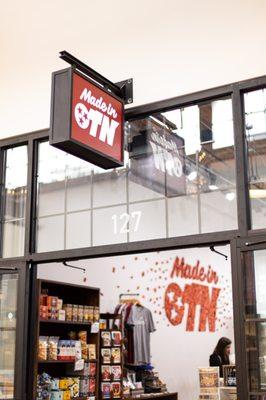 Made in TN gift shop at L&L Market Nashville Tennessee.