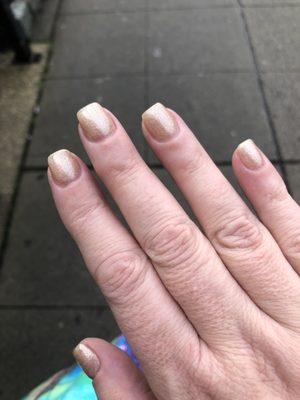 Wedding nails! Thank you Nicole!