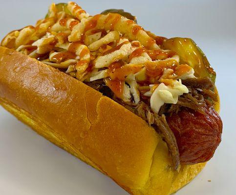 Texas Short Rib Sloppy Dog