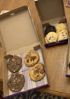 the re-delivery with double cookies