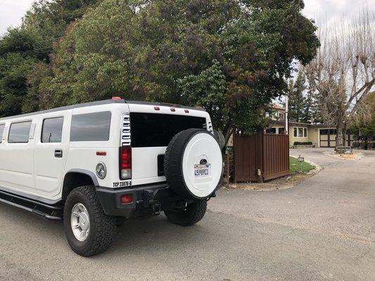 Had fun with the Hummer Rental in Sonoma, Ca :)