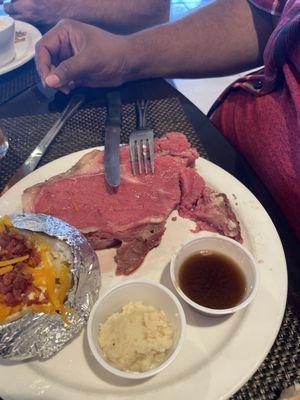 Prime rib dinner