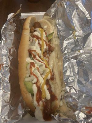 Delicious Serrano Dog!!