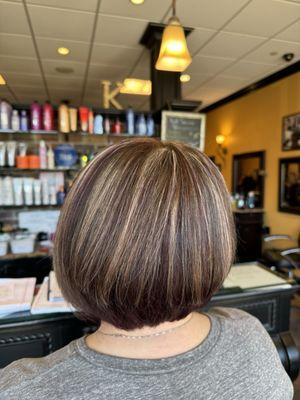 Blended bob