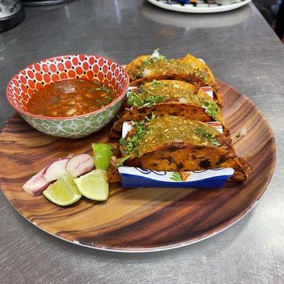 Quesa Birria Plate for $13.99!