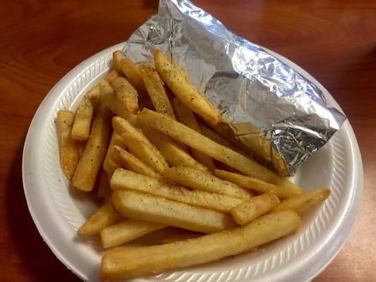 Gyro & fries