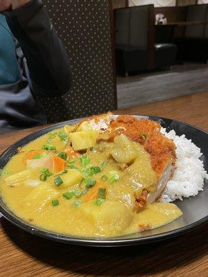 Chicken katsu curry